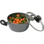 Stoneline | Cooking pot | 7451 | 1.5 L | die-cast aluminium | Grey | Lid included - 3